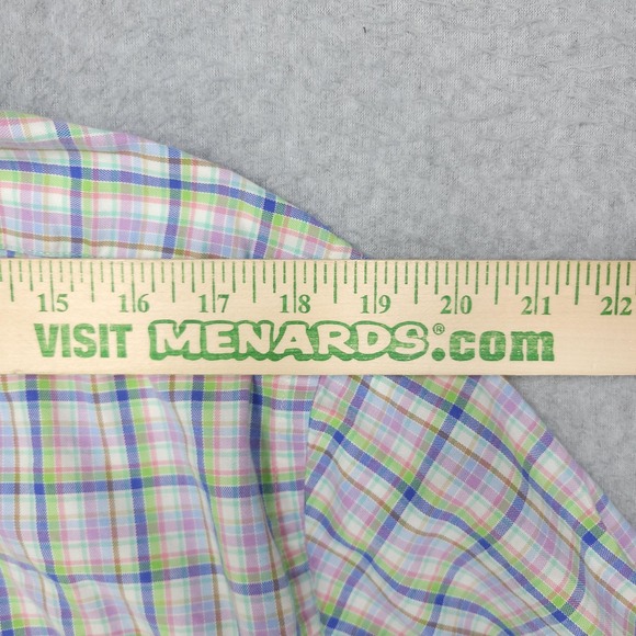 Vineyard Vines Whale Shirt Mens Large Multicolor Plaid Slim Fit Button Down - Picture 12 of 14